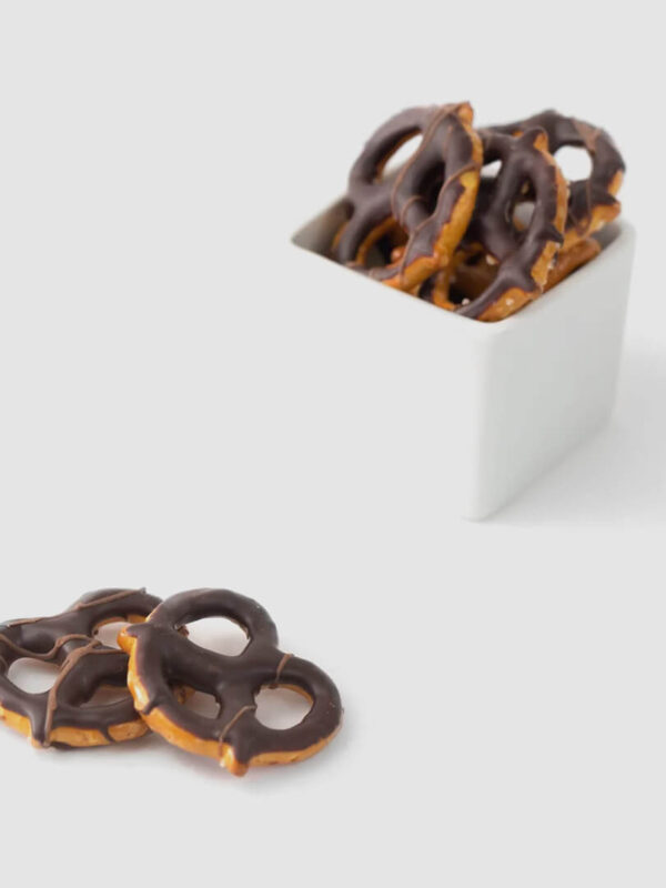 Pretzel con Chocolate Oscuro